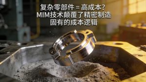 复杂零件=高成本?MIM颠覆了精密制造中的既定成本规则