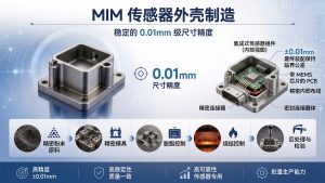 传感器外壳的MIM制造:如何持续实现0.01毫米尺寸精度?
